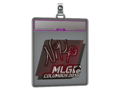 Sticker Slab | NiKo (Foil) | MLG Columbus 2016