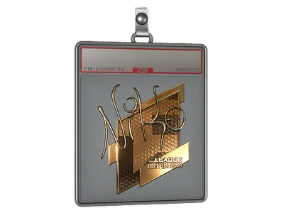 Sticker Slab | NiKo (Gold) | Boston 2018