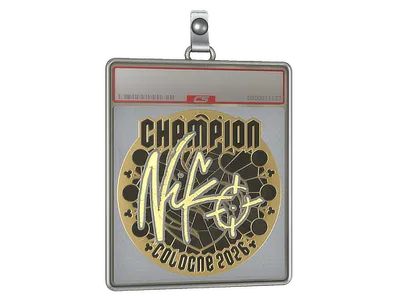 Sticker Slab | NiKo (Gold, Champion) | Cologne 2026