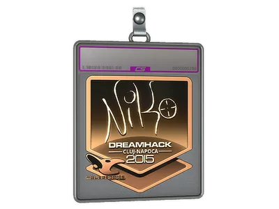 Sticker Slab | NiKo (Gold) | Cluj-Napoca 2015