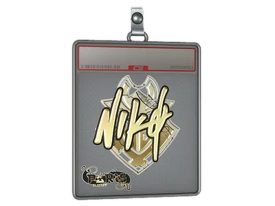 Sticker Slab | NiKo (Gold) | Paris 2023