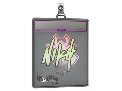 Sticker Slab | NiKo (Holo) | Paris 2023