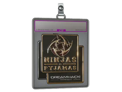 Sticker Slab | Ninjas in Pyjamas (Foil) | DreamHack 2014