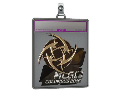 Sticker Slab | Ninjas in Pyjamas (Foil) | MLG Columbus 2016
