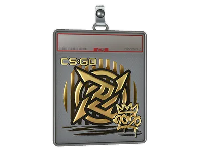 Sticker Slab | Ninjas in Pyjamas (Gold) | 2020 RMR