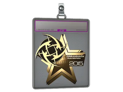 Sticker Slab | Ninjas in Pyjamas (Gold) | Cluj-Napoca 2015