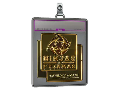 Sticker Slab | Ninjas in Pyjamas (Gold) | DreamHack 2014