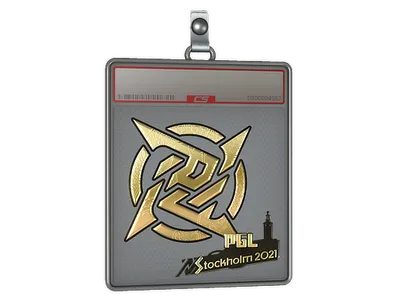 Sticker Slab | Ninjas in Pyjamas (Gold) | Stockholm 2021