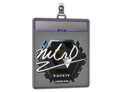 Sticker Slab | nitr0 (Foil) | London 2018