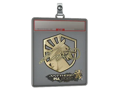 Sticker Slab | nitr0 (Gold) | Antwerp 2022