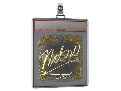 Sticker Slab | nitr0 (Gold) | Austin 2025