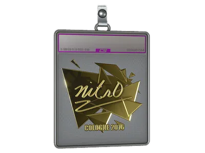 Sticker Slab | nitr0 (Gold) | Cologne 2016