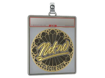 Sticker Slab | nitr0 (Gold) | Cologne 2026