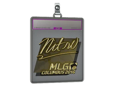 Sticker Slab | nitr0 (Gold) | MLG Columbus 2016