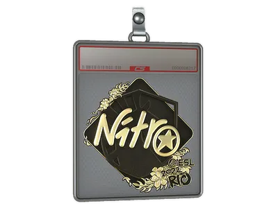 Sticker Slab | nitr0 (Gold) | Rio 2022