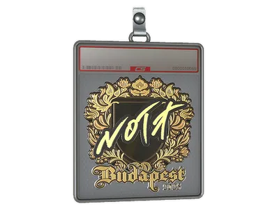 Sticker Slab | nota (Gold) | Budapest 2025