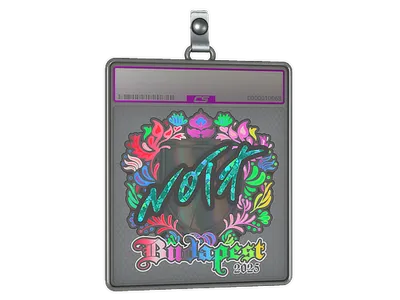 Sticker Slab | nota (Holo) | Budapest 2025