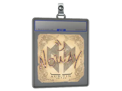 Sticker Slab | noway | Austin 2025