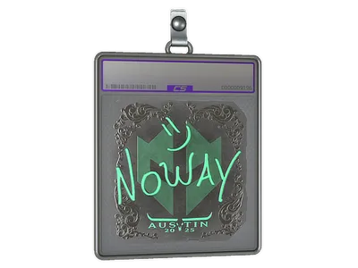Sticker Slab | noway (Foil) | Austin 2025
