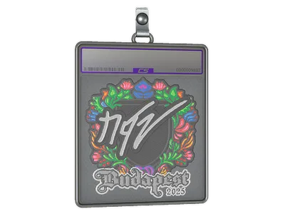 Sticker Slab | NQZ (Embroidered) | Budapest 2025