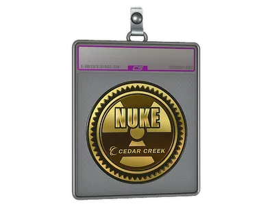 Sticker Slab | Nuke (Gold)
