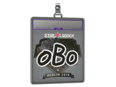 Sticker Slab | oBo (Foil) | Berlin 2019