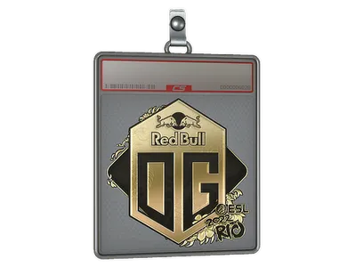 Sticker Slab | OG (Gold) | Rio 2022