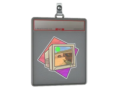 Sticker Slab | Old School (Lenticular)