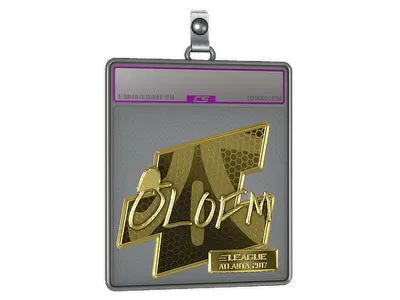 Sticker Slab | olofmeister (Gold) | Atlanta 2017