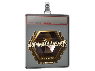 Sticker Slab | olofmeister (Gold) | London 2018