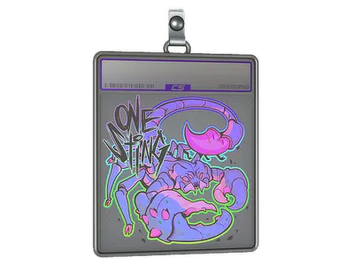 Sticker Slab | One Sting (Holo)