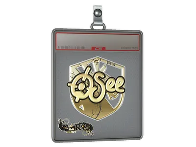 Sticker Slab | oSee (Gold) | Paris 2023
