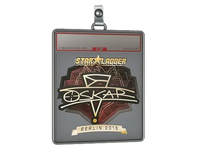 Sticker Slab | oskar (Gold) | Berlin 2019