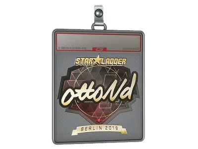 Sticker Slab | ottoNd (Gold) | Berlin 2019