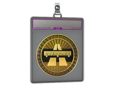 Sticker Slab | Overpass (Gold)