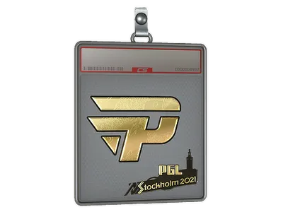 Sticker Slab | paiN Gaming (Gold) | Stockholm 2021