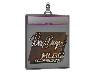 Sticker Slab | pashaBiceps (Foil) | MLG Columbus 2016