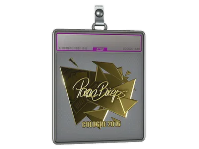 Sticker Slab | pashaBiceps (Gold) | Cologne 2016