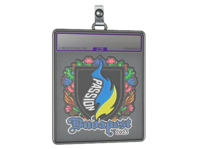 Sticker Slab | Passion UA (Embroidered) | Budapest 2025