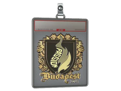 Sticker Slab | Passion UA (Gold) | Budapest 2025