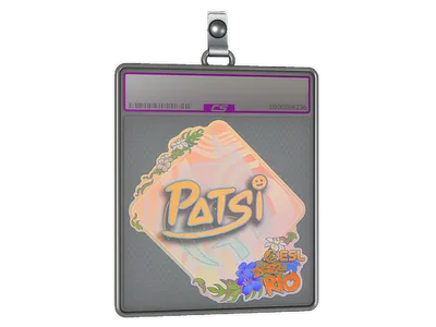 Sticker Slab | Patsi (Holo) | Rio 2022
