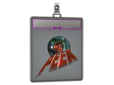 Sticker Slab | Peek Me (Foil)