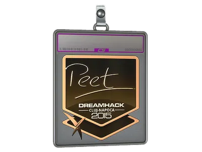 Sticker Slab | peet (Gold) | Cluj-Napoca 2015