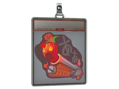 Sticker Slab | Pepper Gauge (Lenticular)