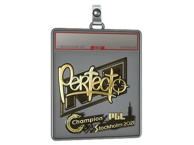 Sticker Slab | Perfecto (Gold) | Stockholm 2021