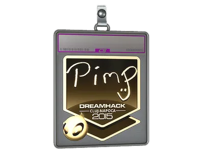 Sticker Slab | Pimp (Gold) | Cluj-Napoca 2015