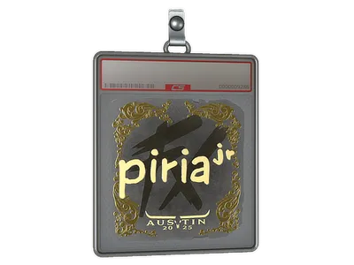 Sticker Slab | piriajr (Gold) | Austin 2025