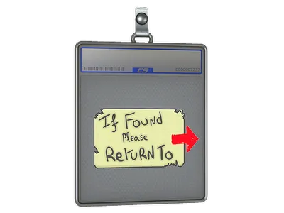 Sticker Slab | Please Return To