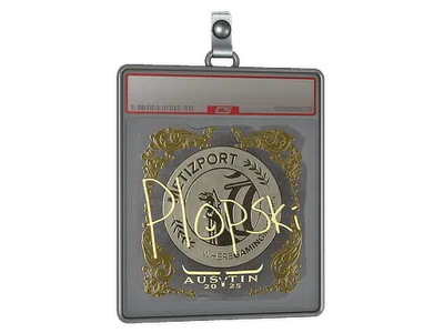 Sticker Slab | Plopski (Gold) | Austin 2025