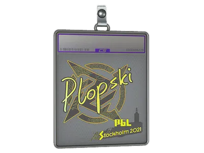Sticker Slab | Plopski (Holo) | Stockholm 2021